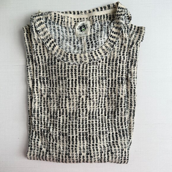 We The Free Bali Backpacker Tee Ecru Combo Medium Relaxed Fit Lightweight Knit - Picture 4 of 12